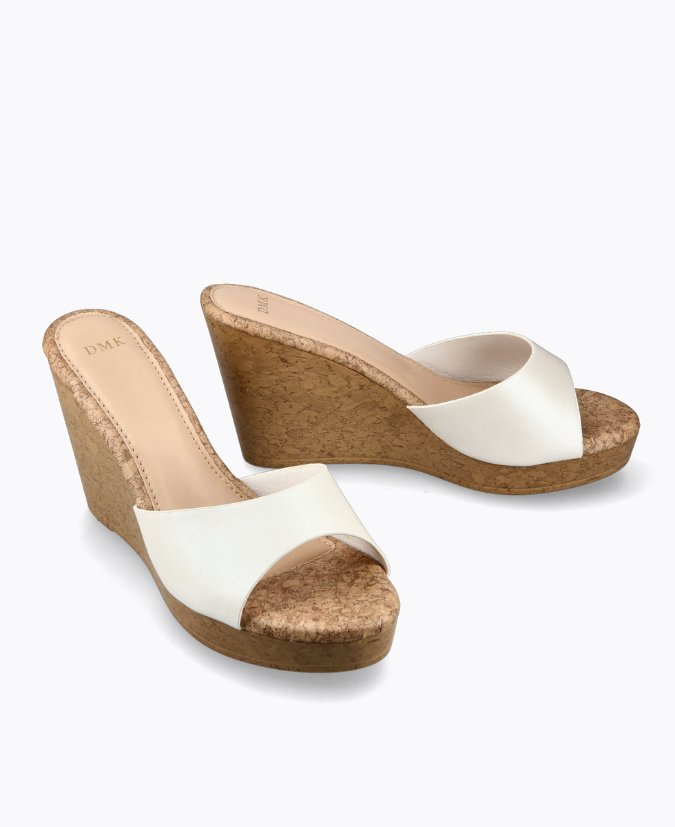 Wedge deals evening sandals