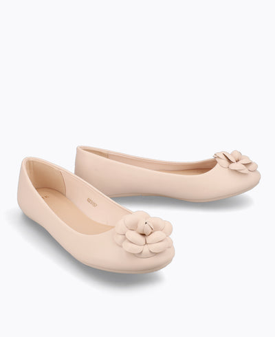 Candice Ballerina Flats - Beige