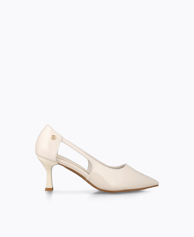 Jodi Heel Pumps - Beige