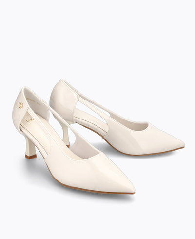 Jodi Heel Pumps - Beige