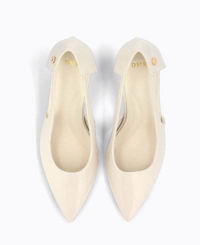 Jodi Heel Pumps - Beige