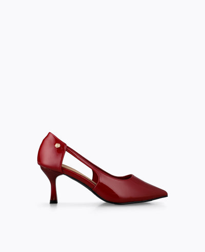 Jodi Heel Pumps - Red