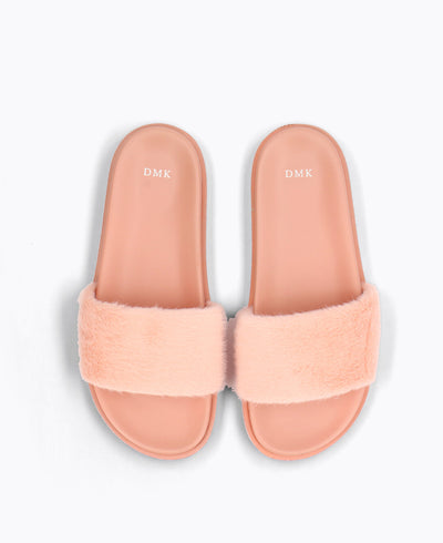 Gracia Slide Sandals - Pink