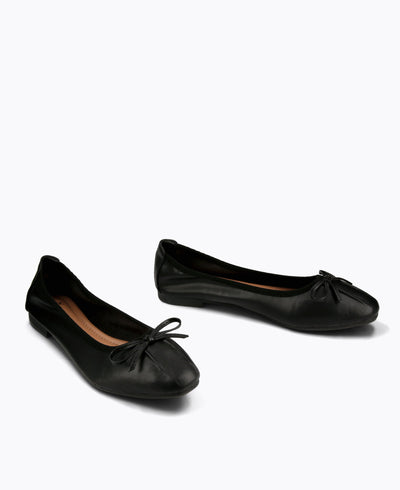 Lexi Ballerina Flats - Black