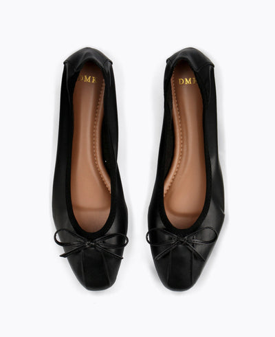 Lexi Ballerina Flats - Black