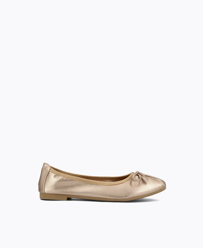 Lexi Ballerina Flats - Rose Gold