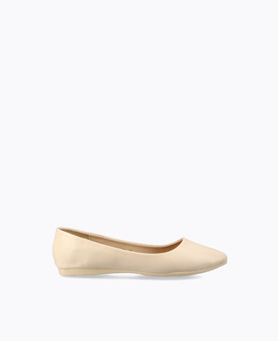 Ingrid Flat Pumps - Beige