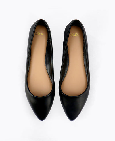 Ingrid Flat Pumps - Black