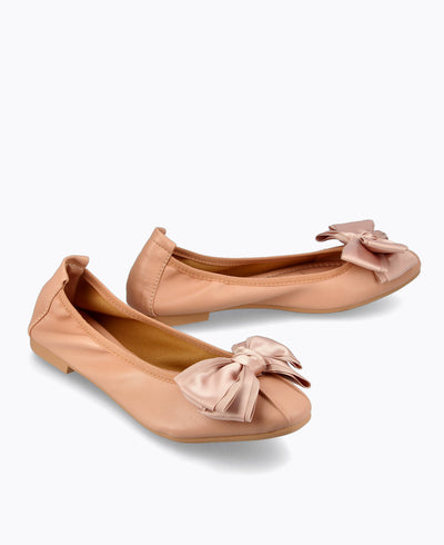 Agnes Ballerina Flats - Pink