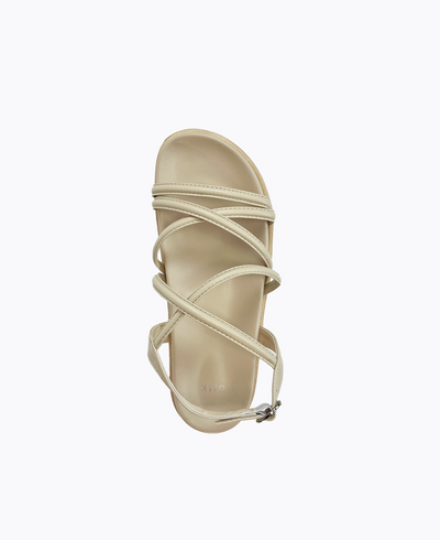 Remi Platform Sandals - Beige