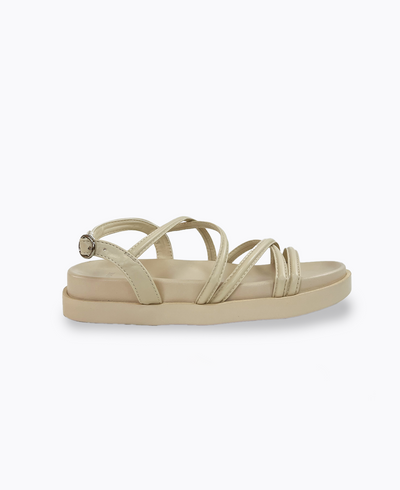 Remi Platform Sandals - Beige