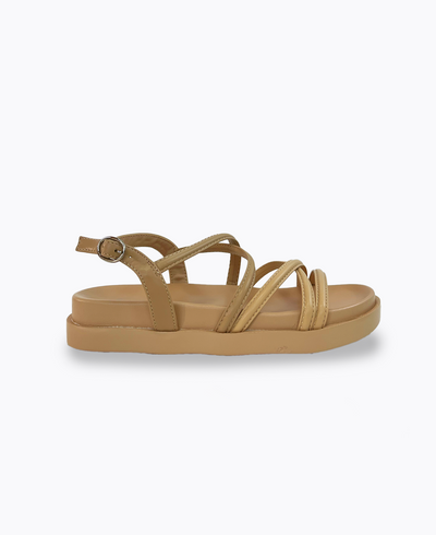 Remi Platform Sandals - Nude