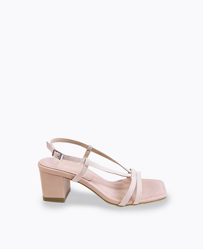 Kaylee Block Heel Sandals - Pink