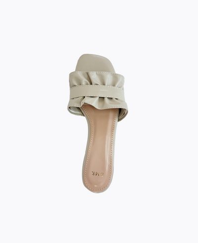 Miranda Flat Sandals - Beige