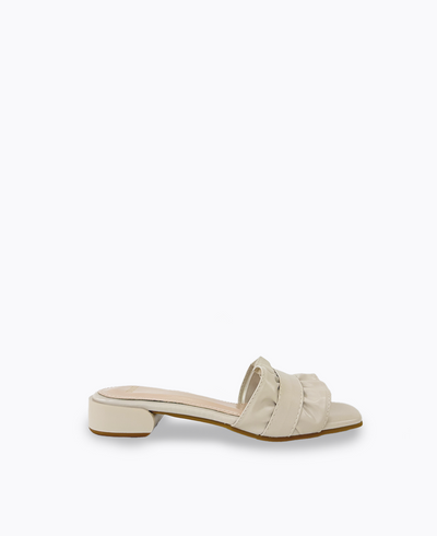 Miranda Flat Sandals - Beige