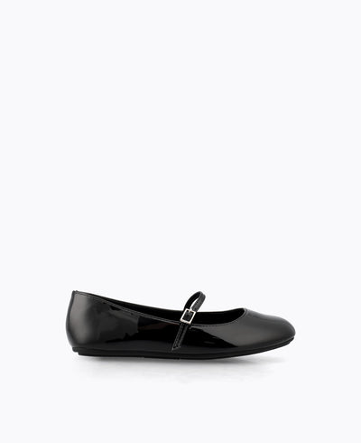 Gianne Mary Jane Flats - Black