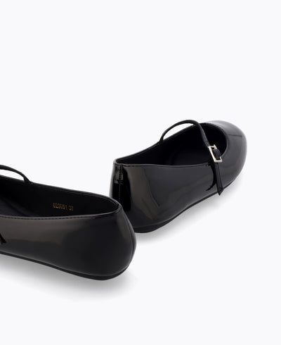 Gianne Mary Jane Flats - Black