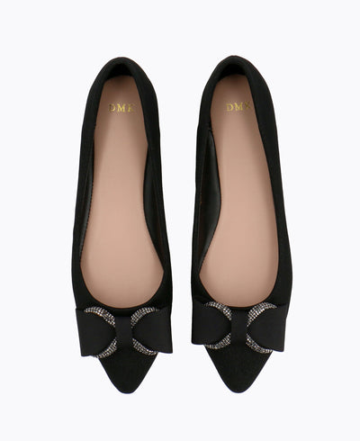 Posey Ballerina Flats - Black