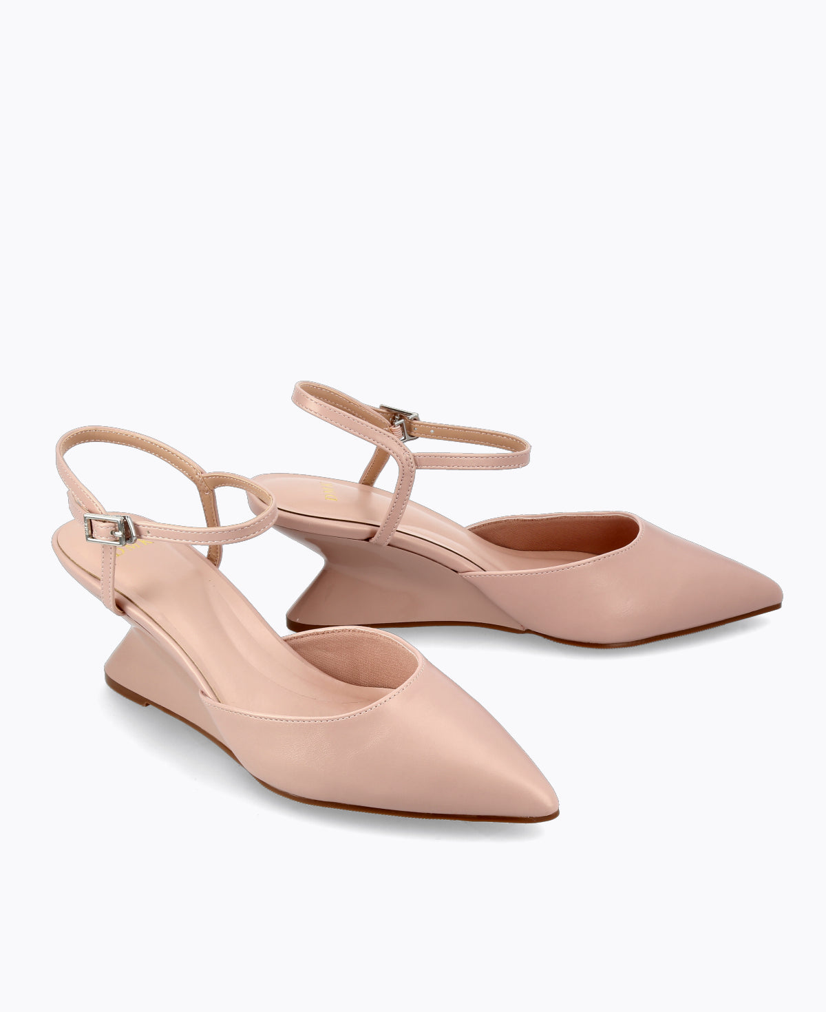 Fraya leather wedge on sale pump