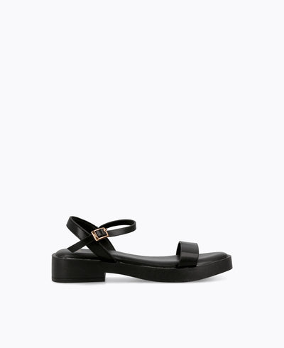 Teagan Platform Sandals - Black