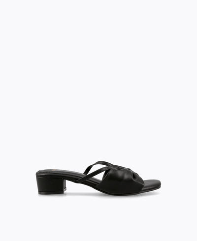 Chelsea Heel Sandals - Black