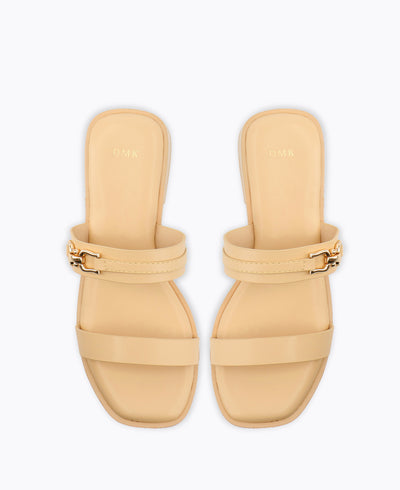 Sabine Platform Sandals - Yellow