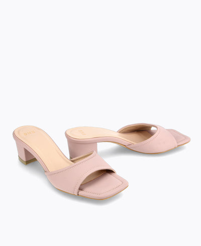 Blair Heel Sandals - Lilac