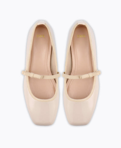 Fiona Mary Janes - Beige