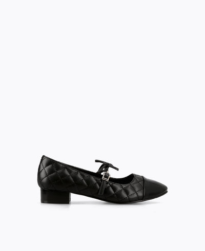 Bridget Ballerina Mary Janes - Black