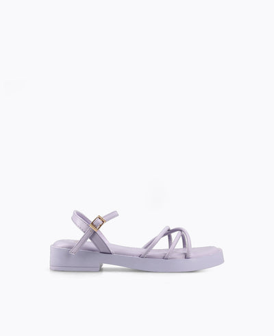 Lisa Platform Sandals - Purple