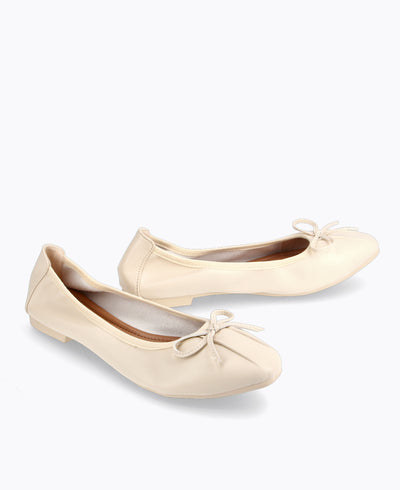 Lexi Ballerina Flats - Beige