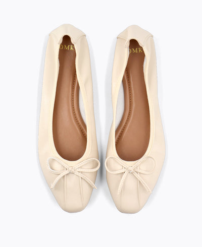 Lexi Ballerina Flats - Beige