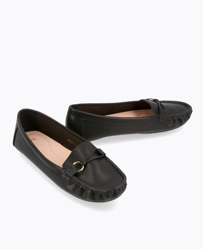 Jeanette Loafers - Black