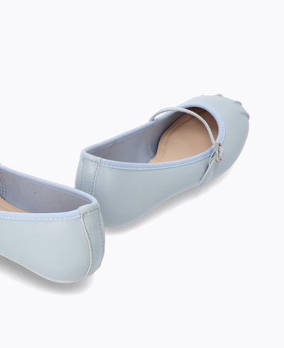 Bella Mary Jane Flats - Blue