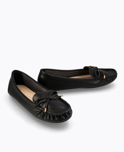 Sadie Moccasins - Black