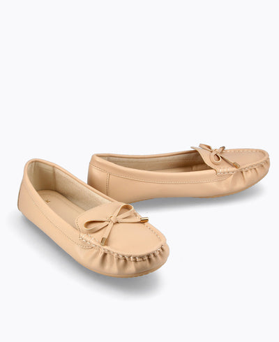 Sadie Moccasins - Nude