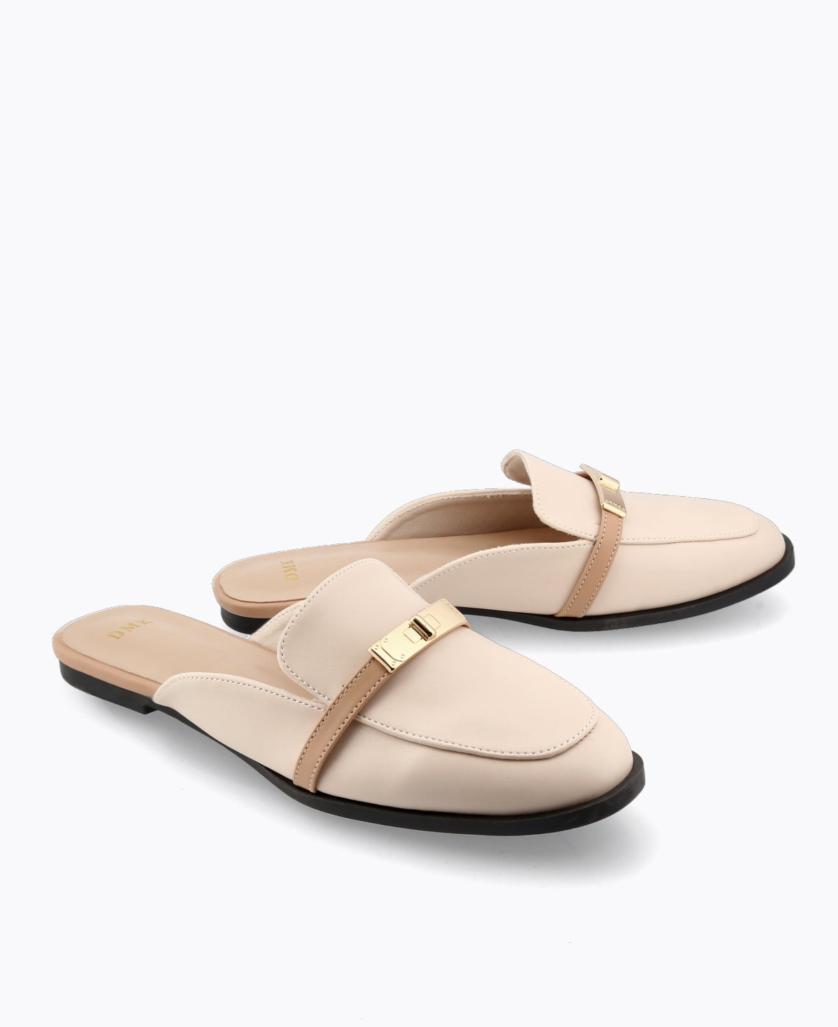 Morgan Mule Loafers Cream DMK