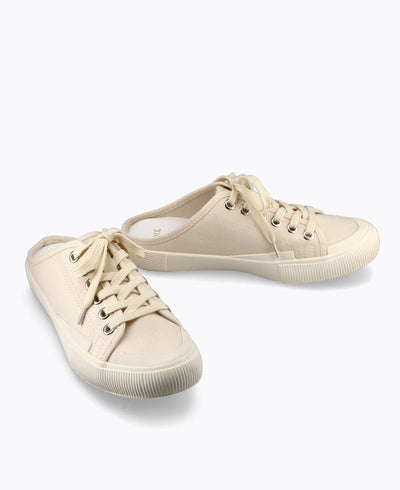 Camille Sneaker Mules - Beige