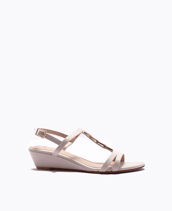 T-Strap Slingback Wedges