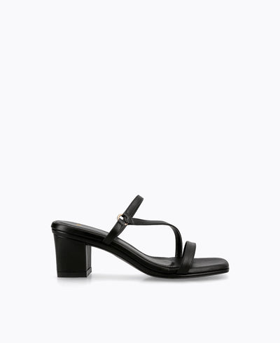 Tammy Block Heel Sandals - Black