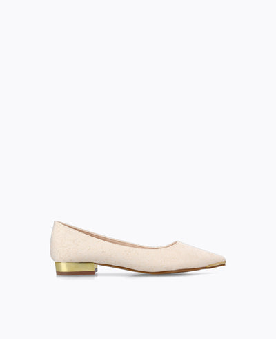 Lancy Flat Pumps - Pink