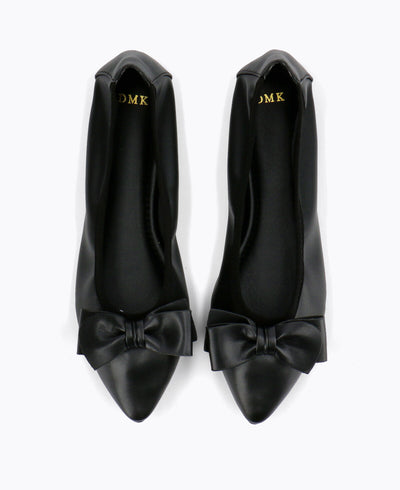 Bina Ballerina Flats - Black