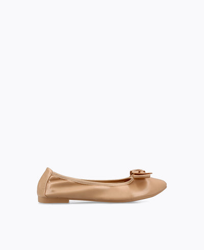 Bina Ballerina Flats - Nude