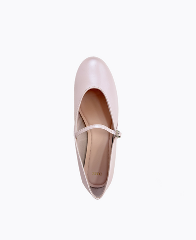 Wynona Mary Jane Flats - Pink