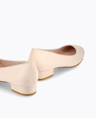 Vania Heel Pumps - Beige