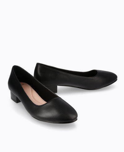 Vania Heel Pumps - Black