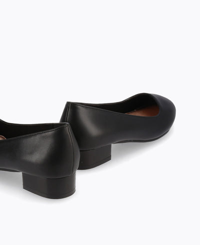 Vania Heel Pumps - Black