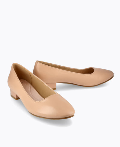 Vania Heel Pumps - Nude