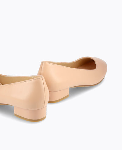 Vania Heel Pumps - Nude