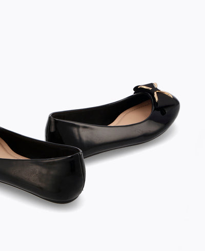 Penelope Flat Pumps - Black